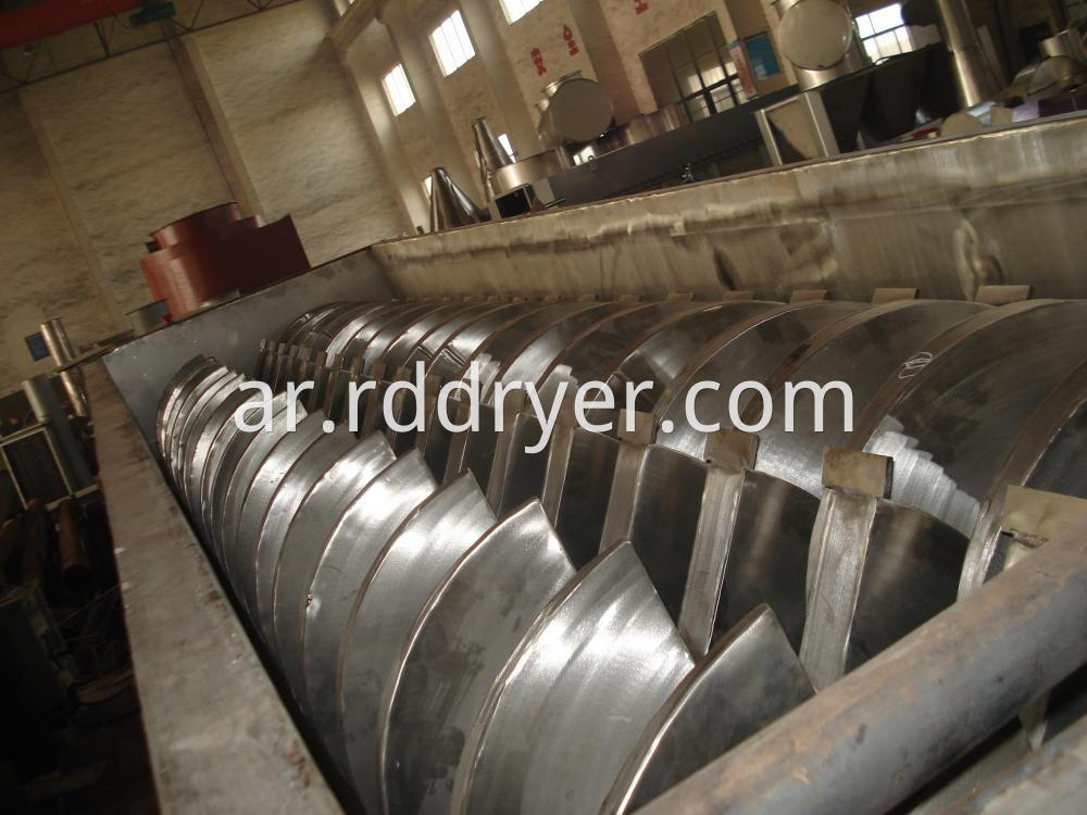 Industrial industry Hollow-blade Sludge dryer